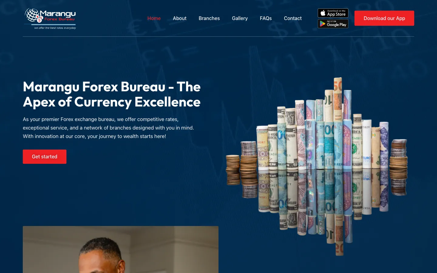 Marangu Forex Bureau website