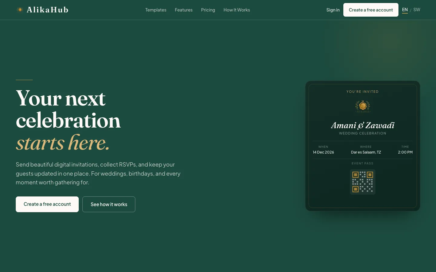 AlikaHub website