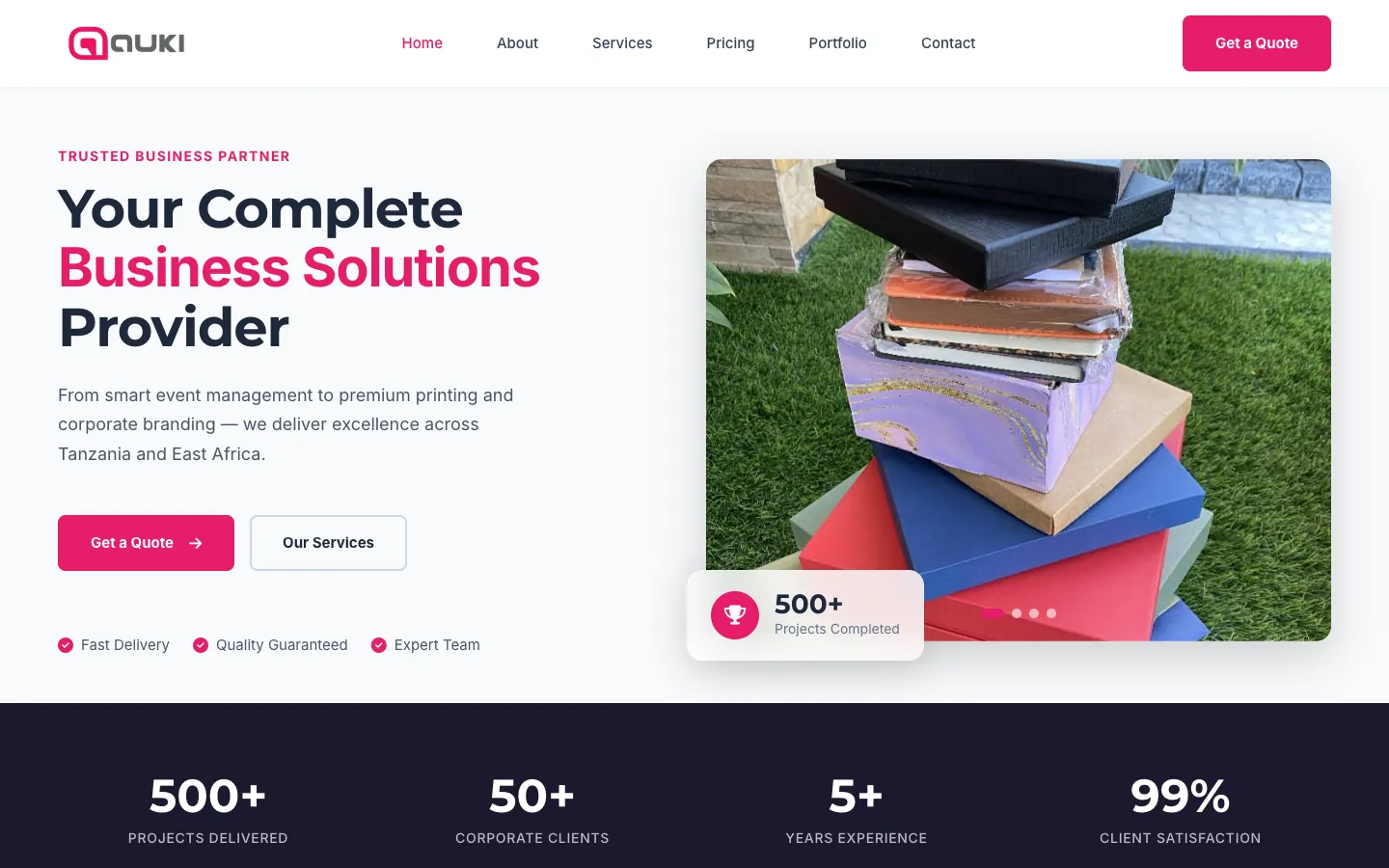Auki website