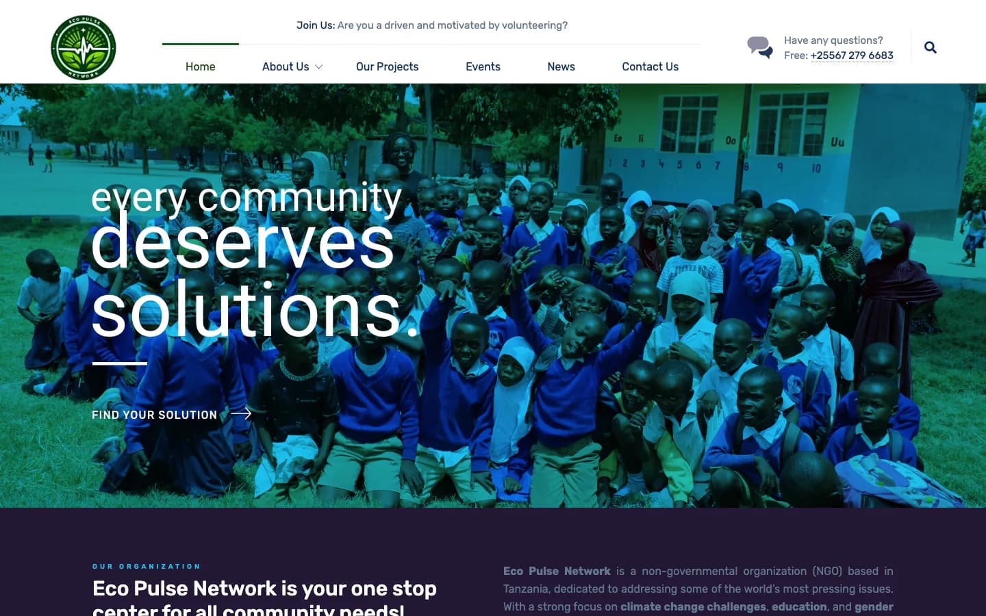 Eco Pulse Network website
